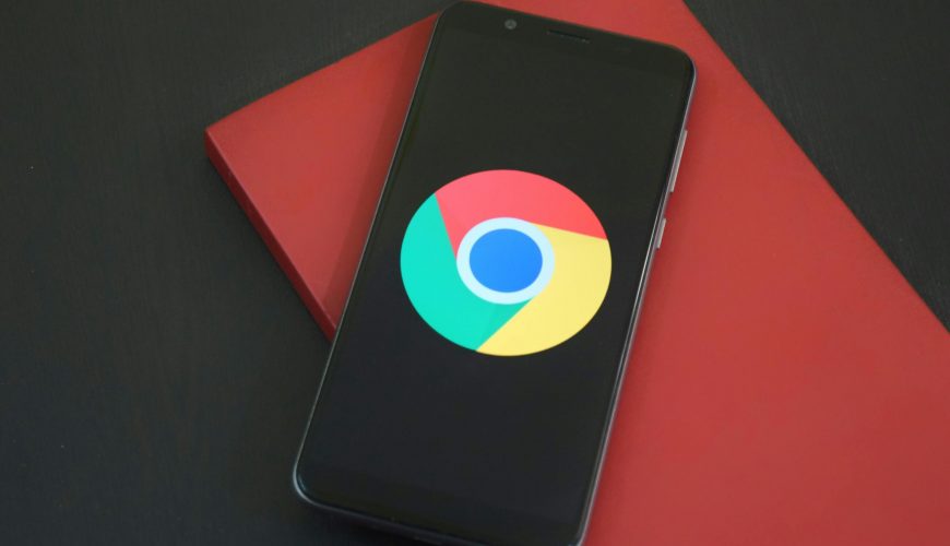 Black Google Smartphone on Box